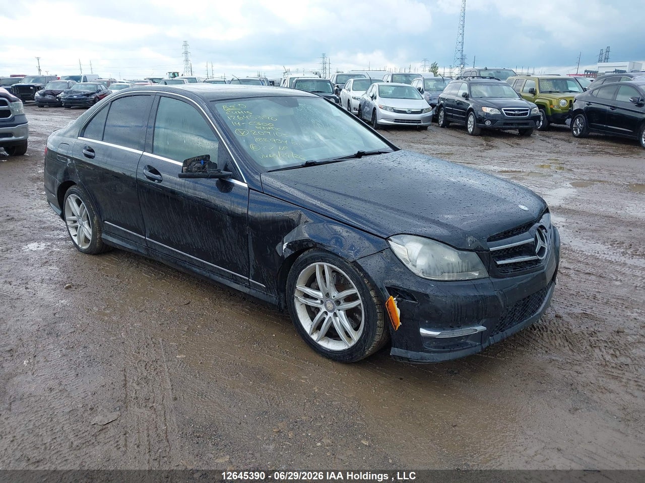 2014 MERCEDES BENZ C 300 4MATIC thumbnail 2