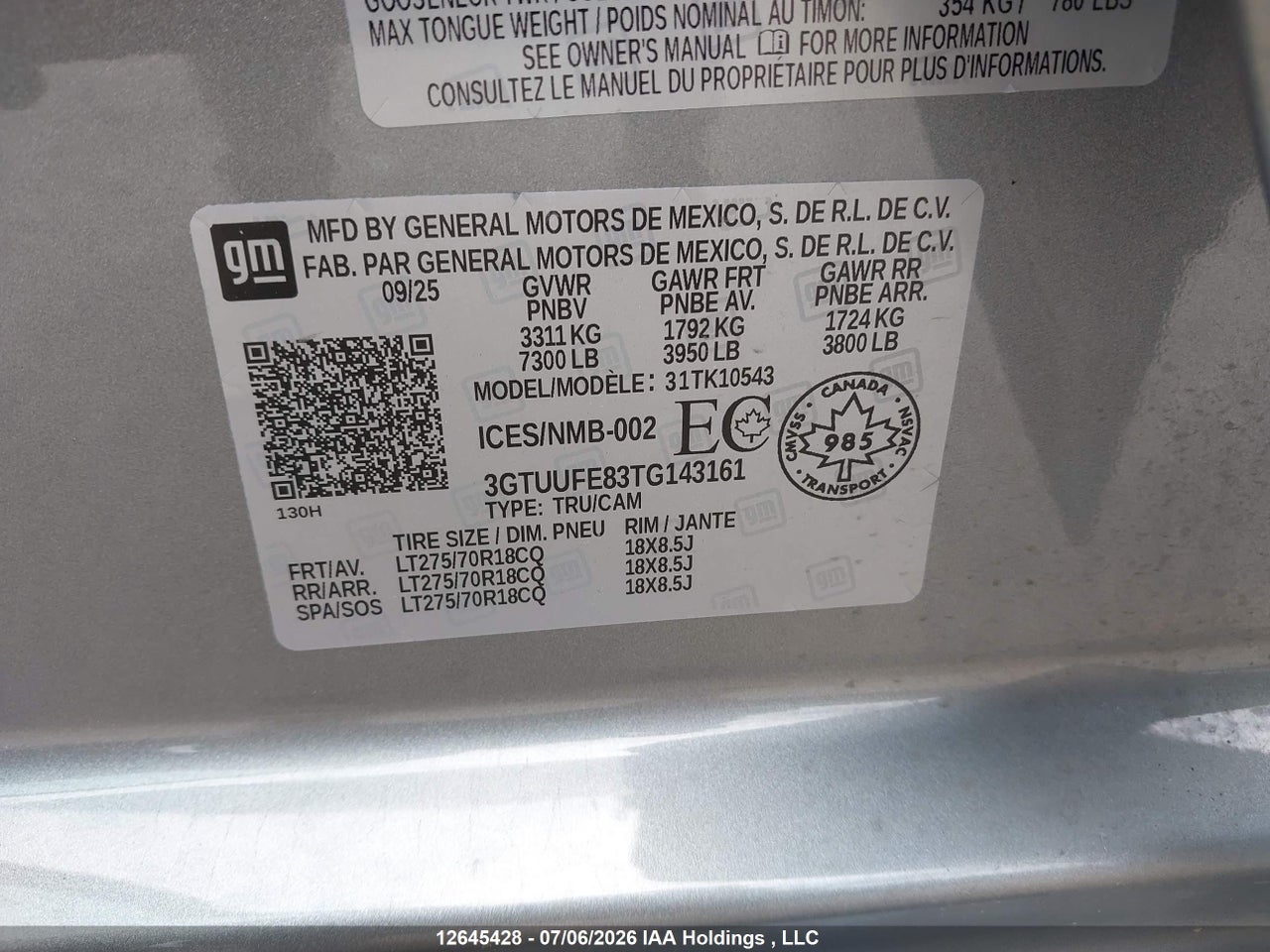 2026 GMC SIERRA K1500 AT4X thumbnail 10