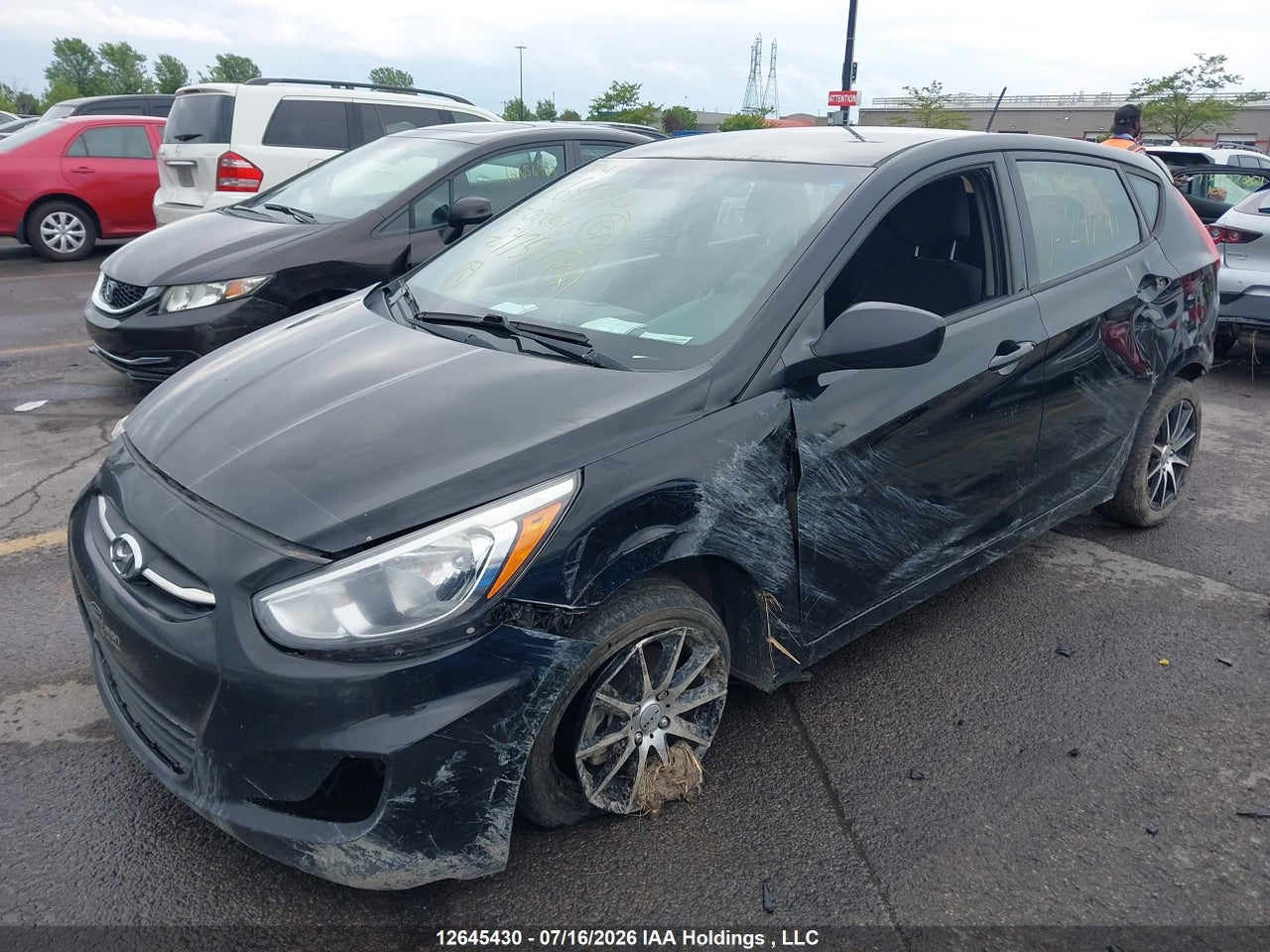 2016 HYUNDAI ACCENT GL thumbnail 3