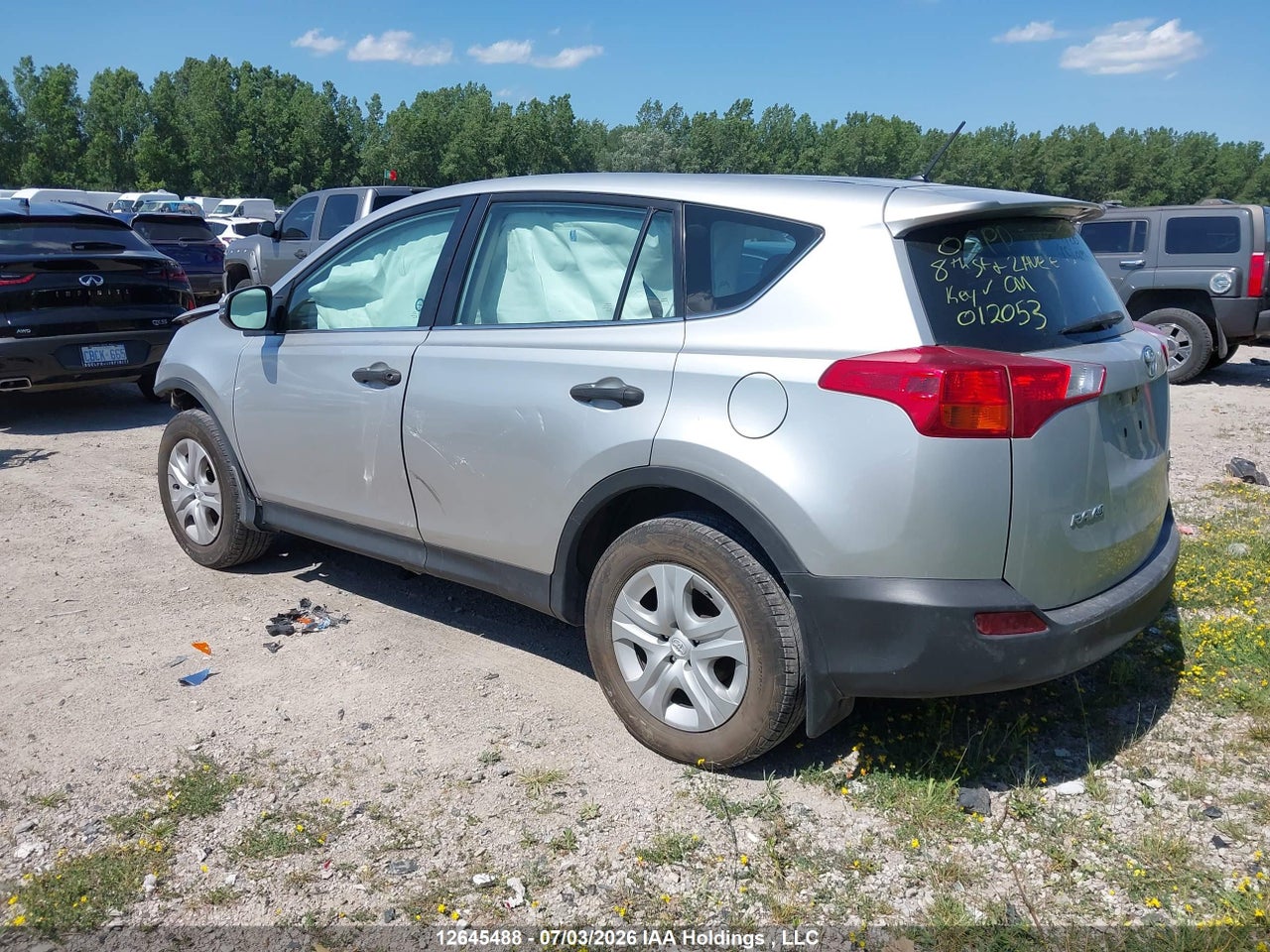 2013 TOYOTA RAV4 LE thumbnail 4