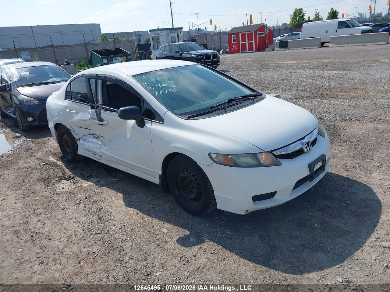 2010 HONDA CIVIC DX-G thumbnail 2