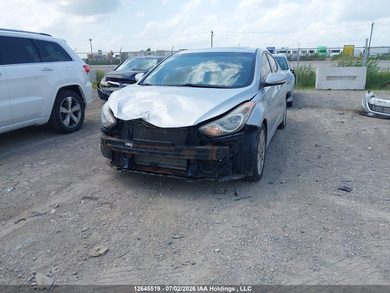 2012 HYUNDAI ELANTRA LIMITED thumbnail 3