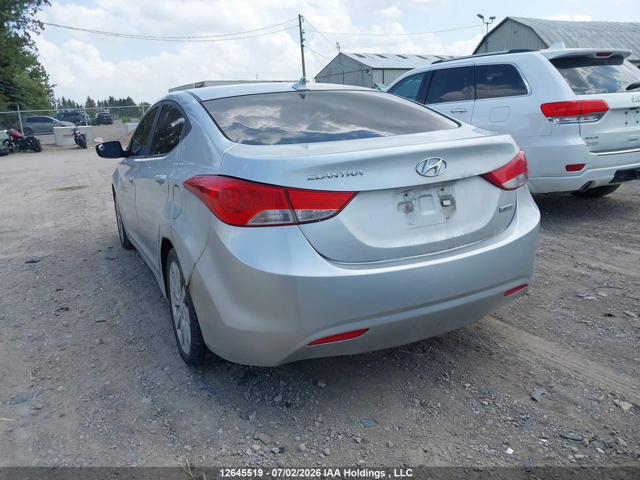 2012 HYUNDAI ELANTRA LIMITED thumbnail 4