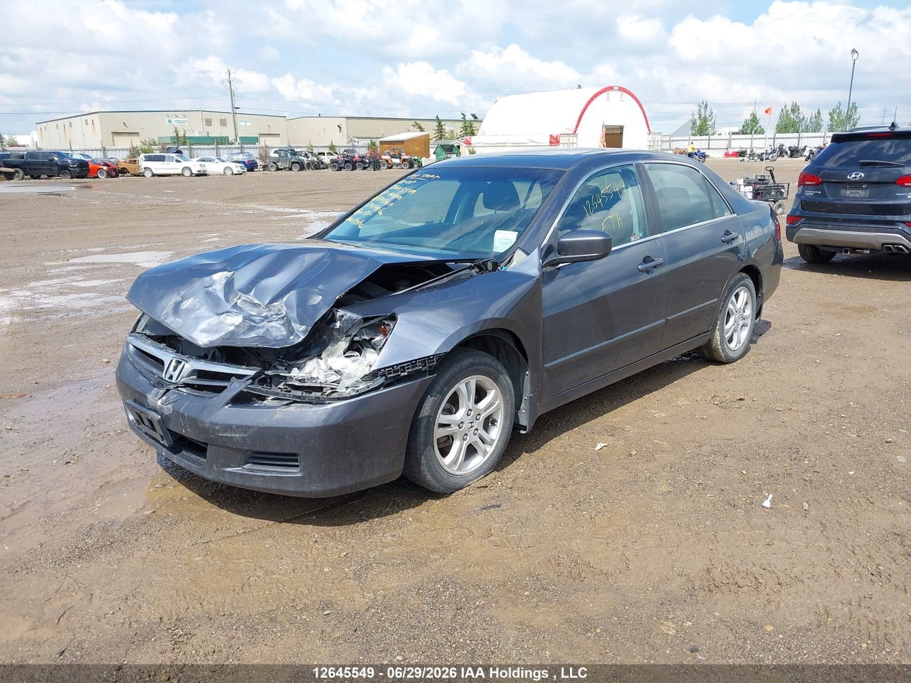 2007 HONDA ACCORD EX thumbnail 3