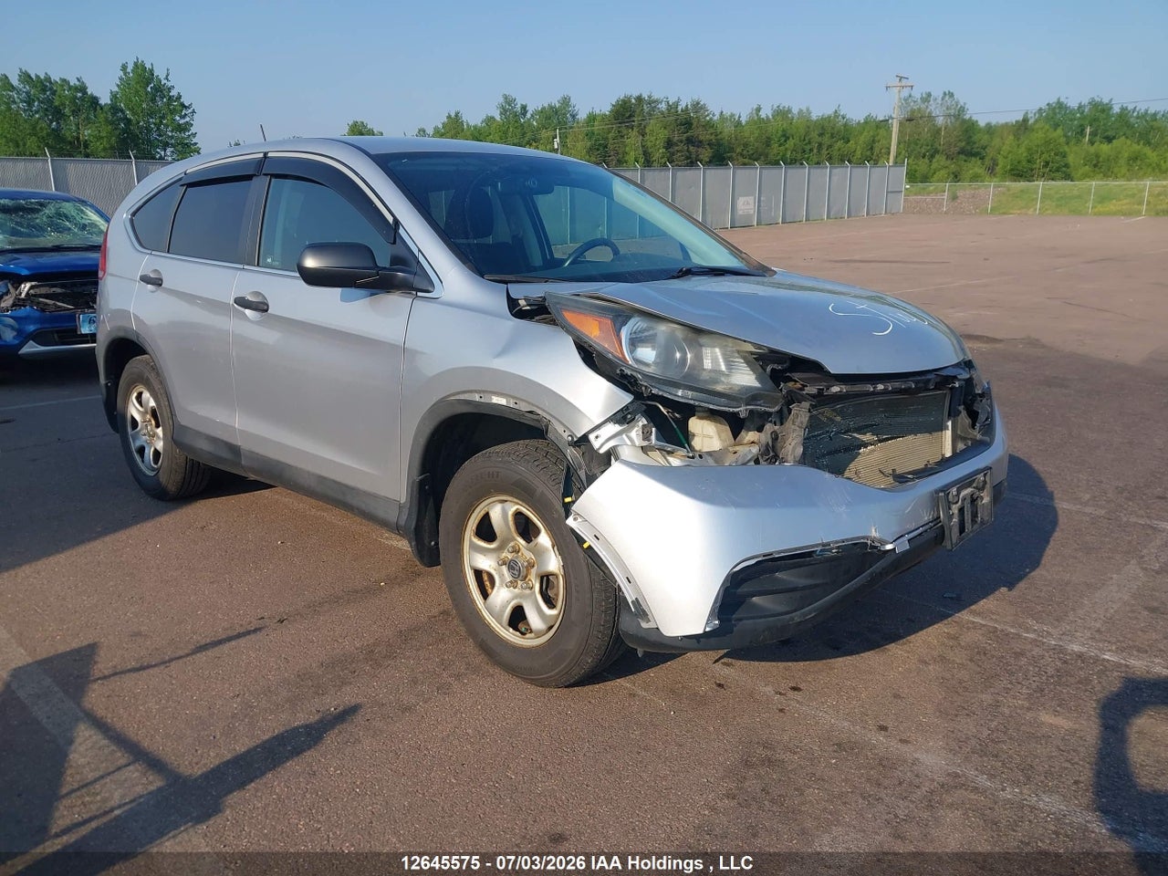 2012 HONDA CR-V LX thumbnail 2