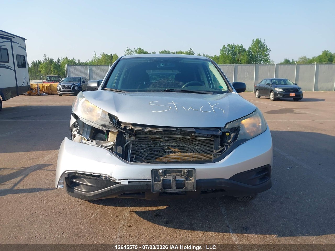 2012 HONDA CR-V LX thumbnail 12