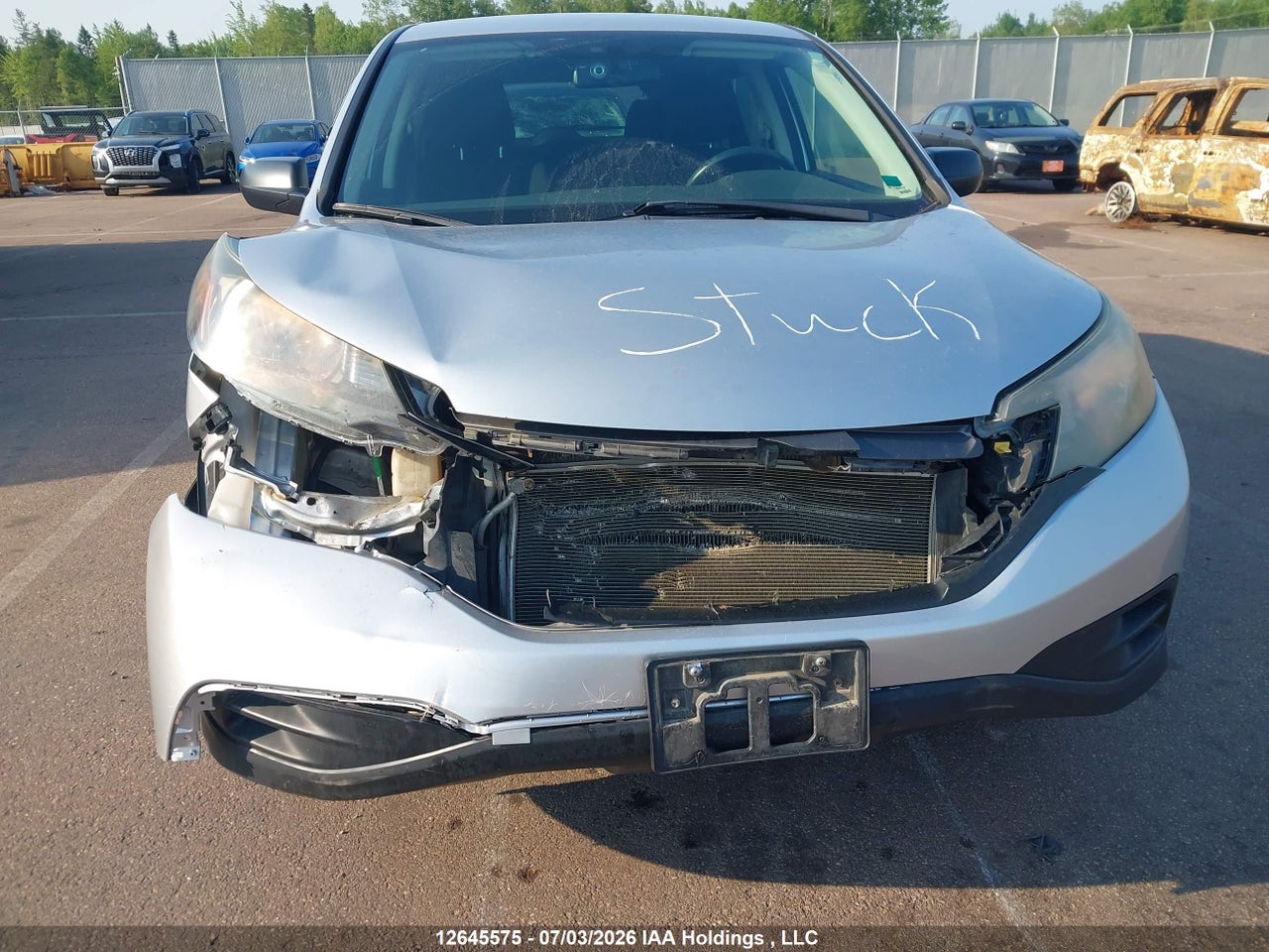 2012 HONDA CR-V LX thumbnail 7
