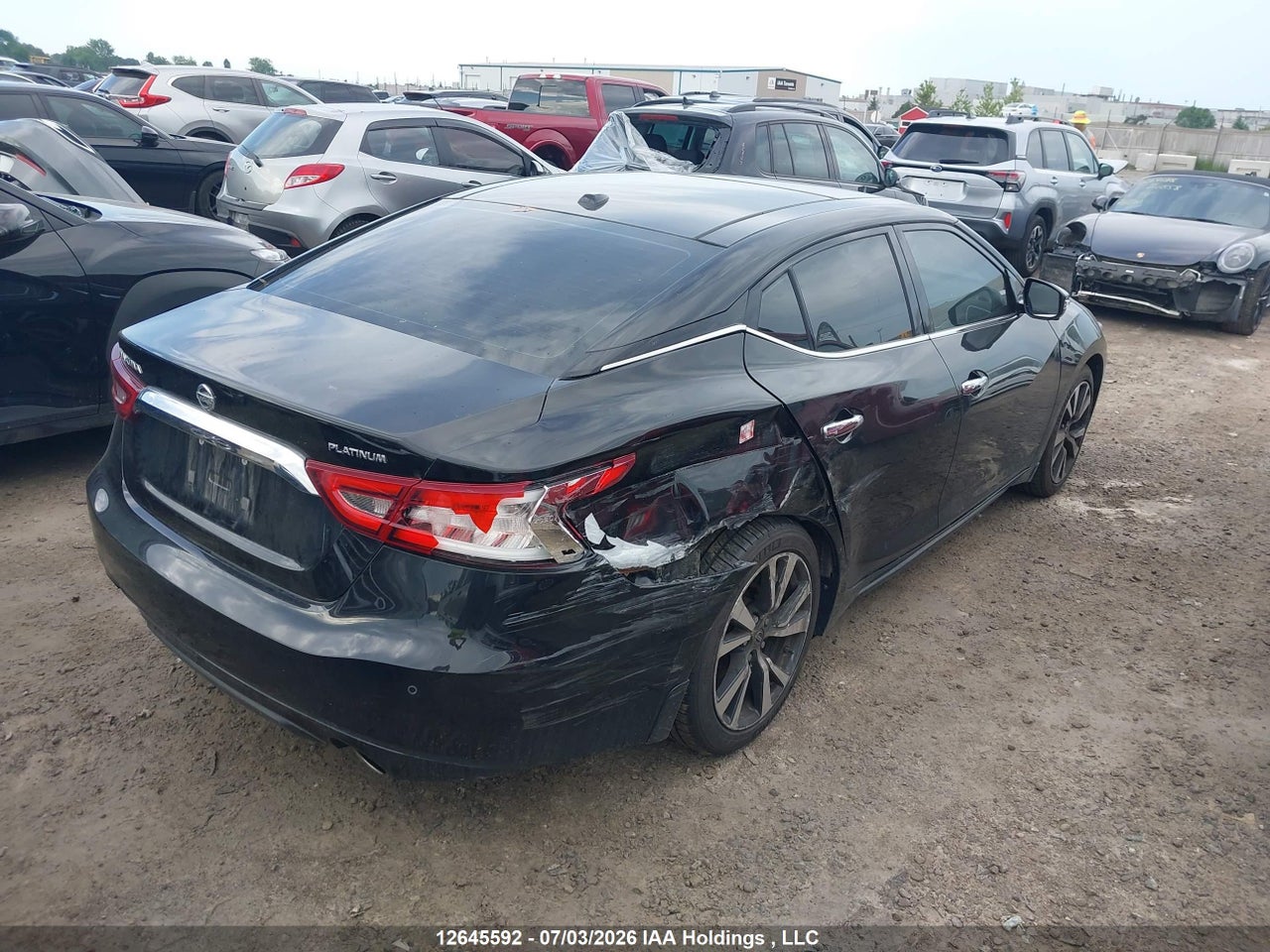 2016 NISSAN MAXIMA PLATINUM/SL/SR/SV thumbnail 5