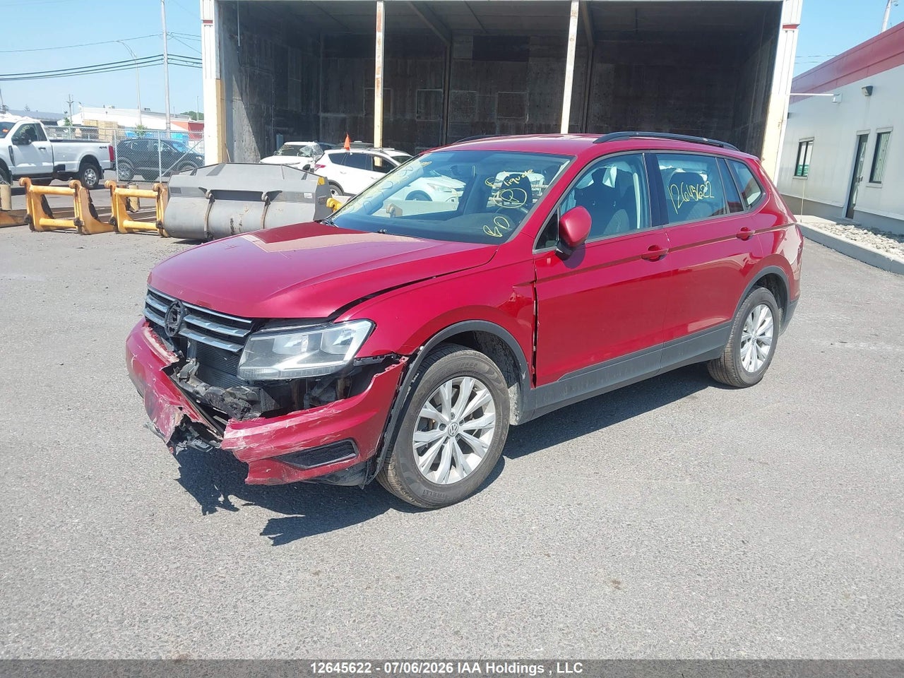 2018 VOLKSWAGEN TIGUAN S thumbnail 3
