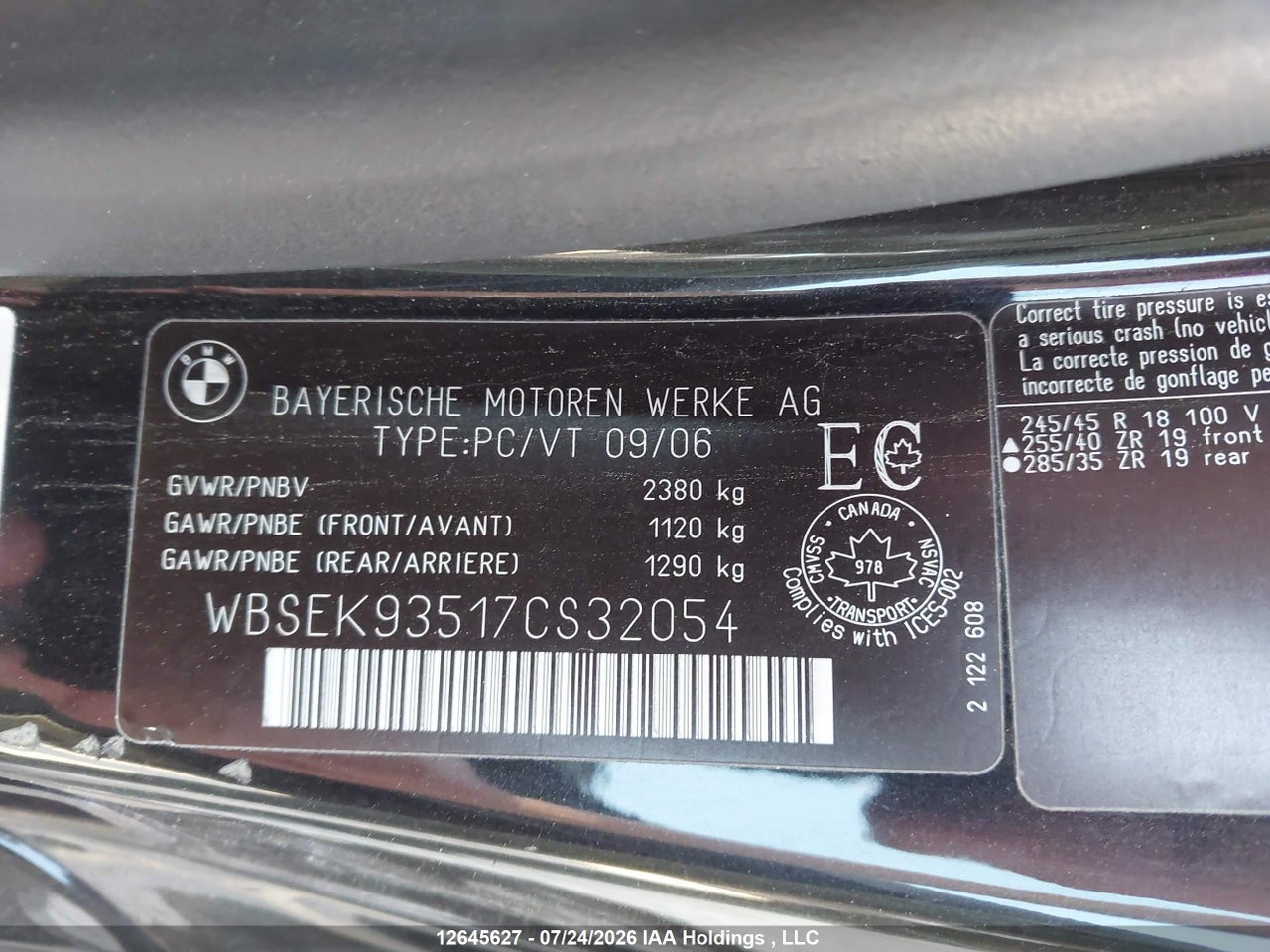 2007 BMW M6 thumbnail 10