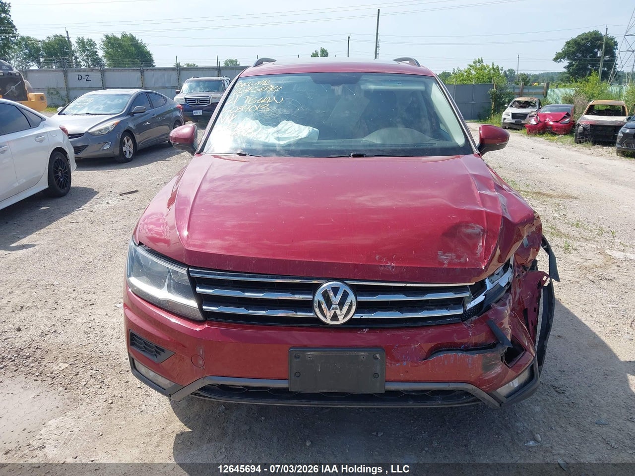 2021 VOLKSWAGEN TIGUAN thumbnail 12