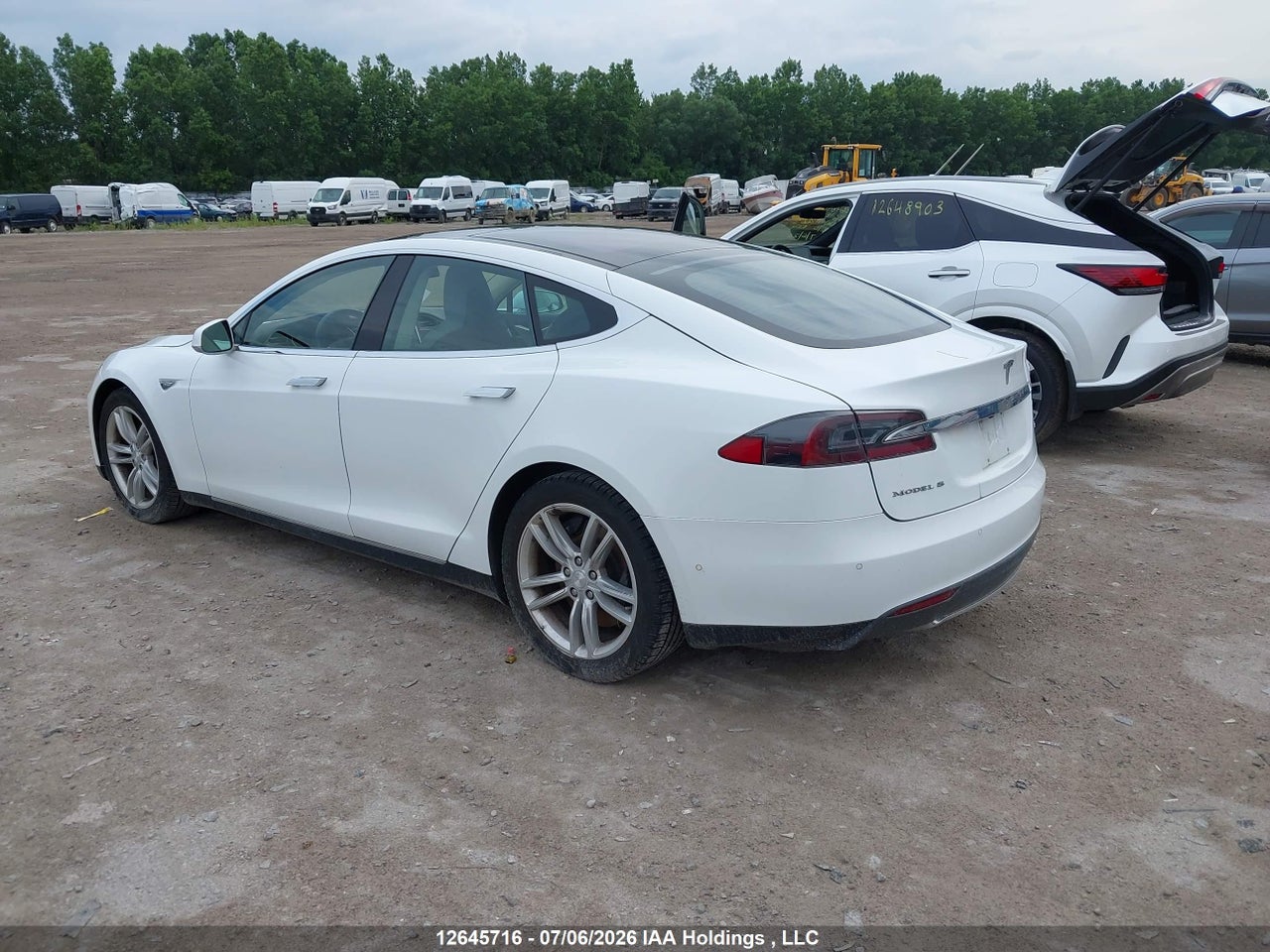 2014 TESLA MODEL S thumbnail 4