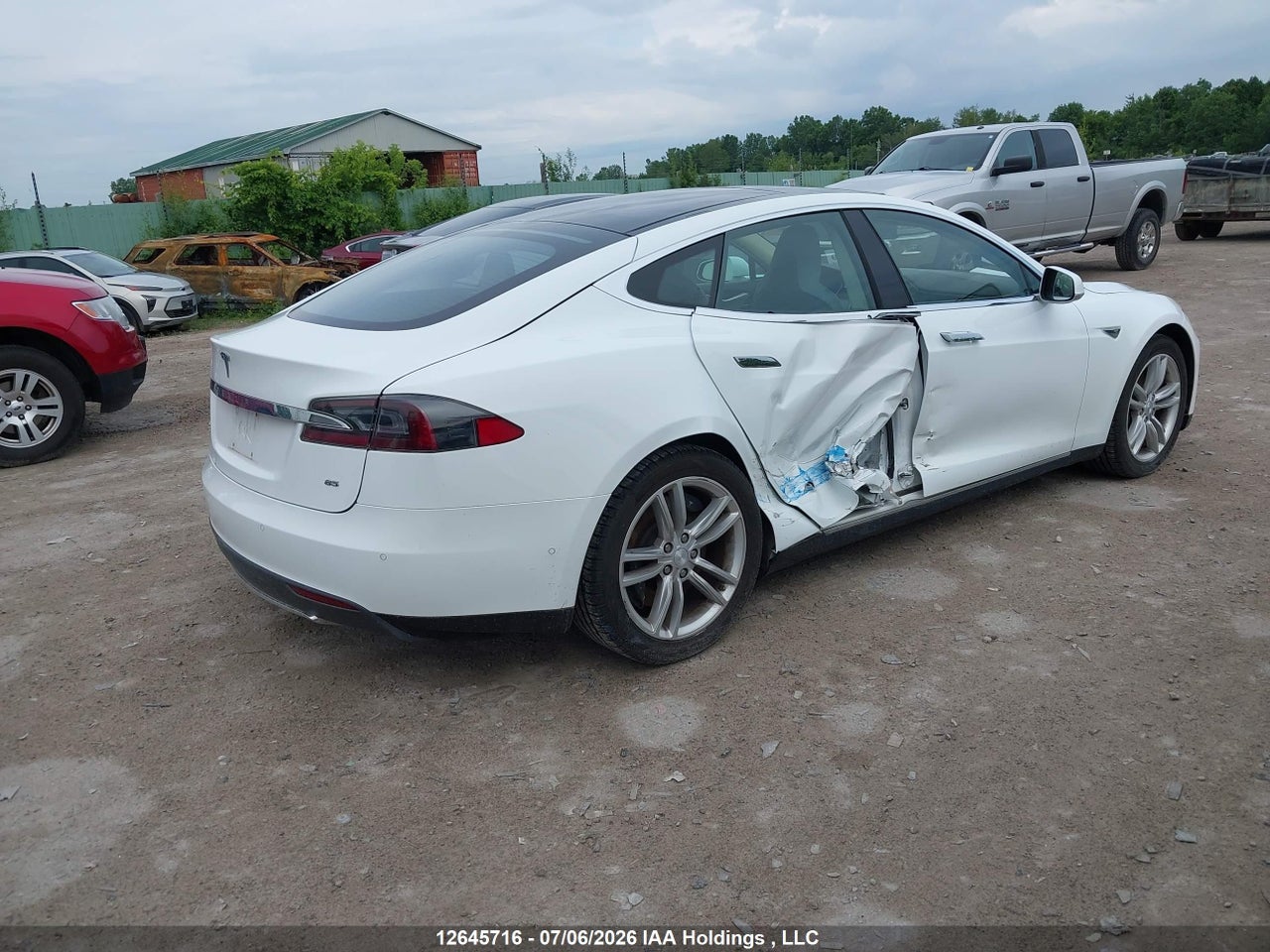 2014 TESLA MODEL S thumbnail 5