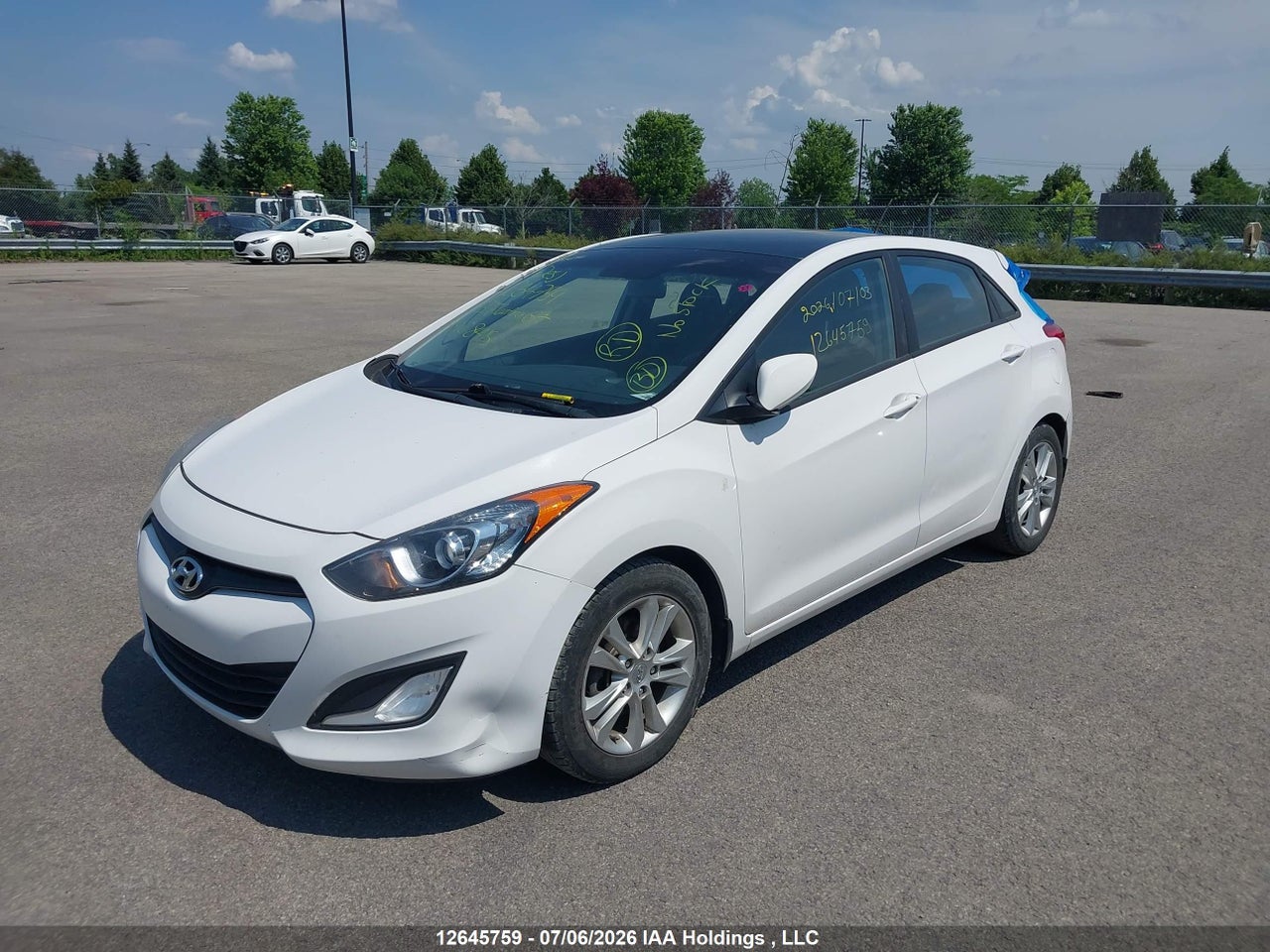 2013 HYUNDAI ELANTRA GT thumbnail 3
