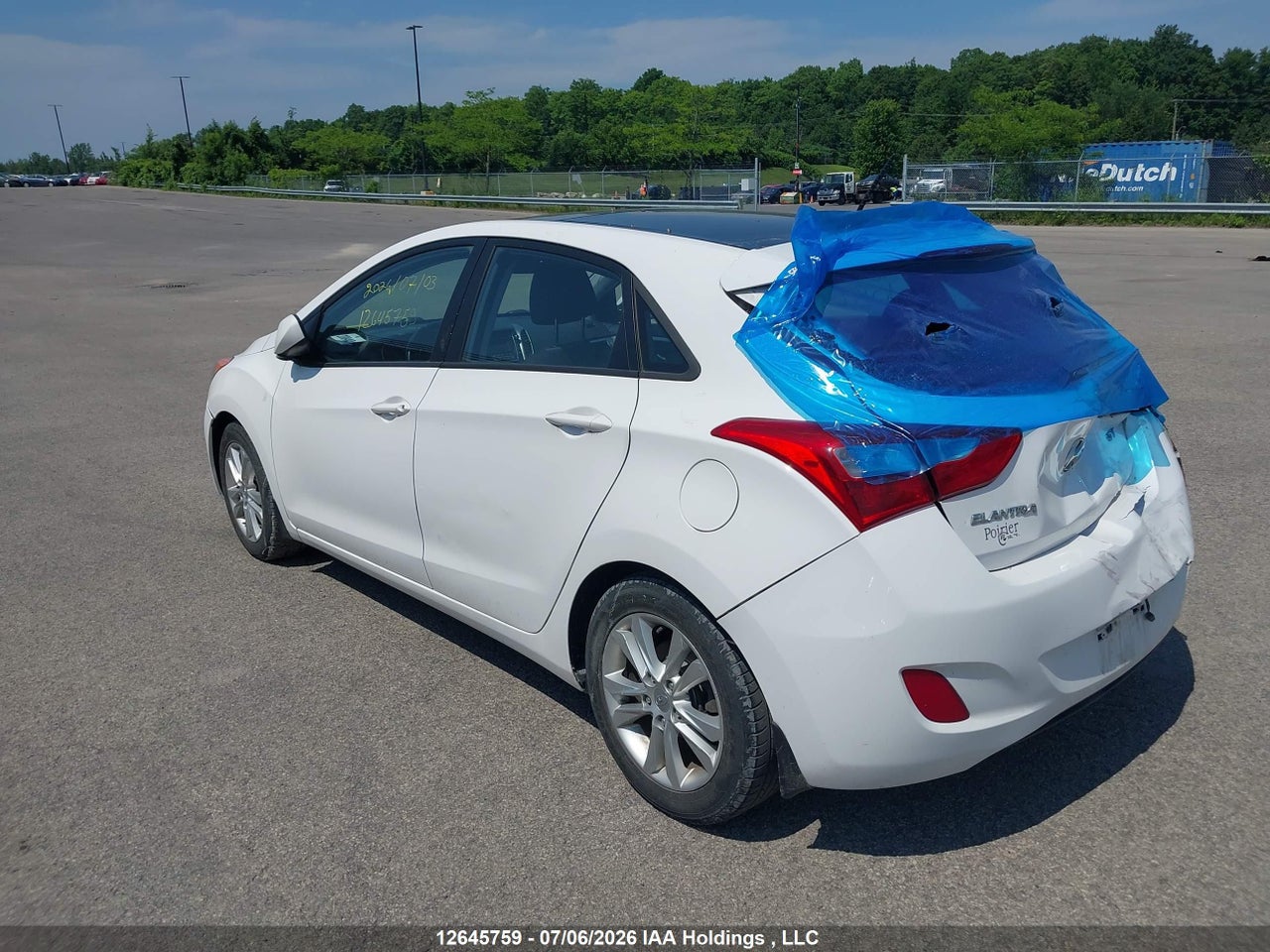 2013 HYUNDAI ELANTRA GT thumbnail 4