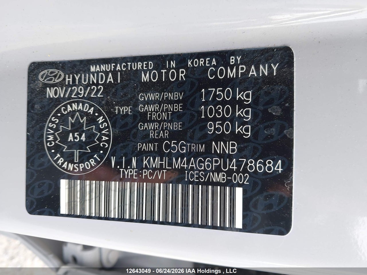 2023 HYUNDAI ELANTRA PREFERRED IVT thumbnail 10