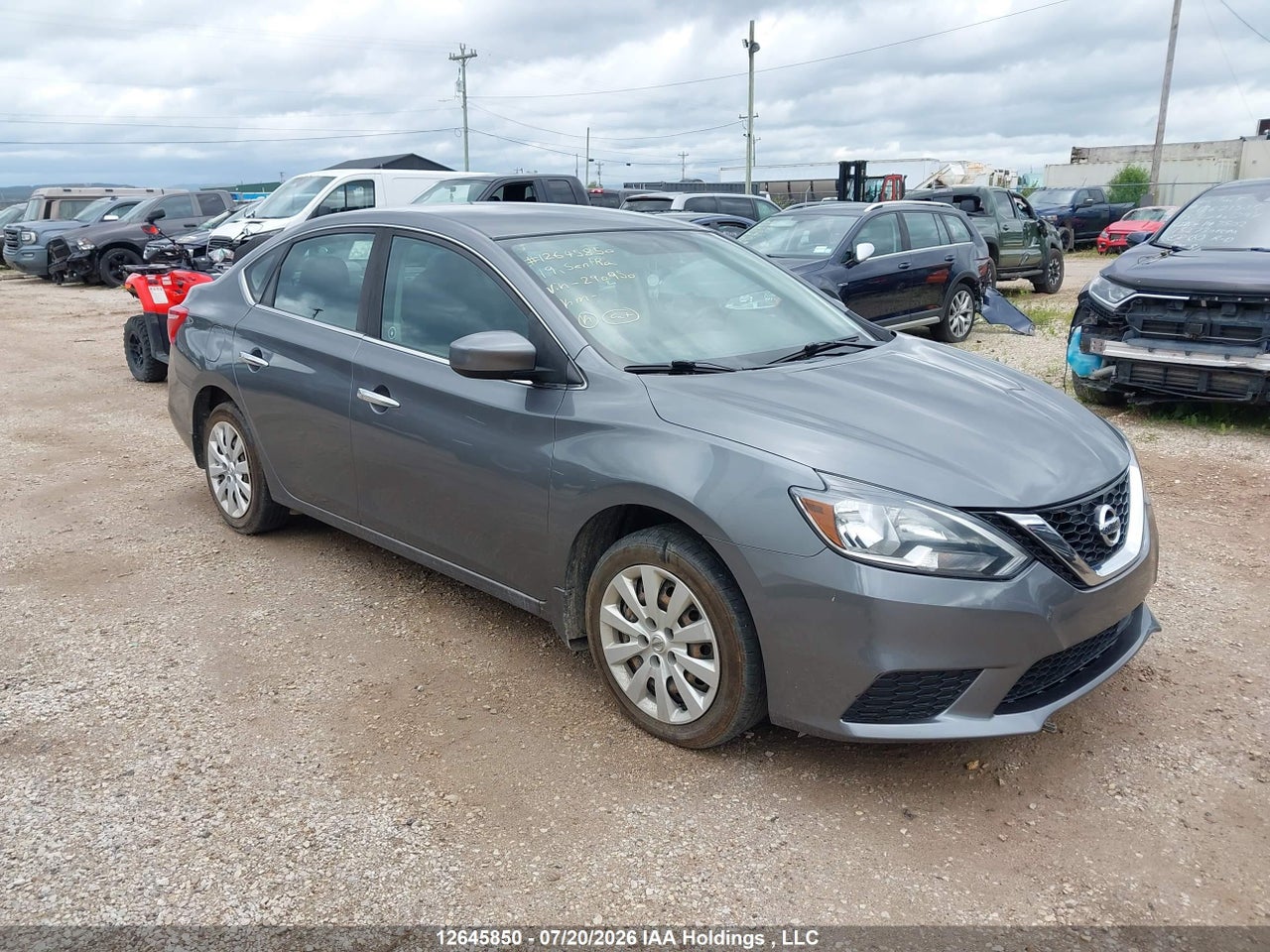 2019 NISSAN SENTRA S/SV/SR/SL thumbnail 2