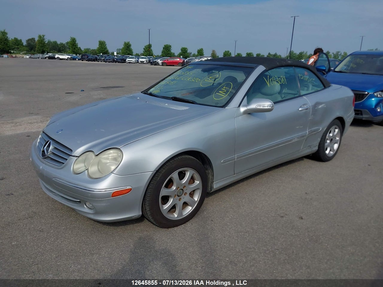 2004 MERCEDES BENZ CLK 320 thumbnail 3
