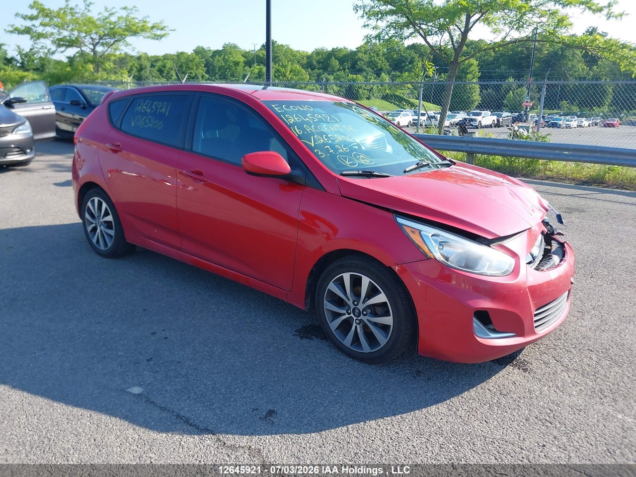 2016 HYUNDAI ACCENT SE thumbnail 2