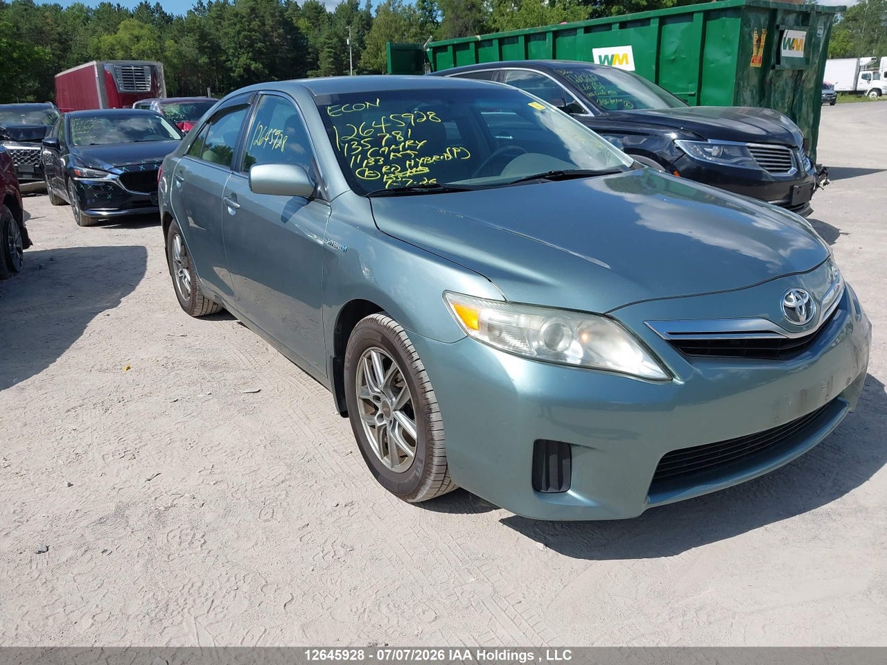 2011 TOYOTA CAMRY HYBRID thumbnail 2