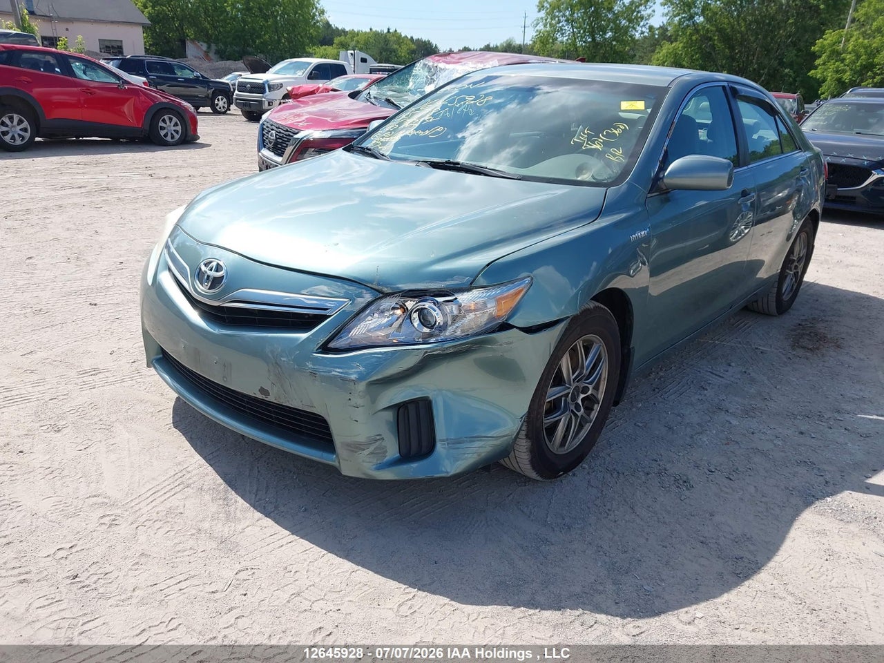 2011 TOYOTA CAMRY HYBRID thumbnail 3
