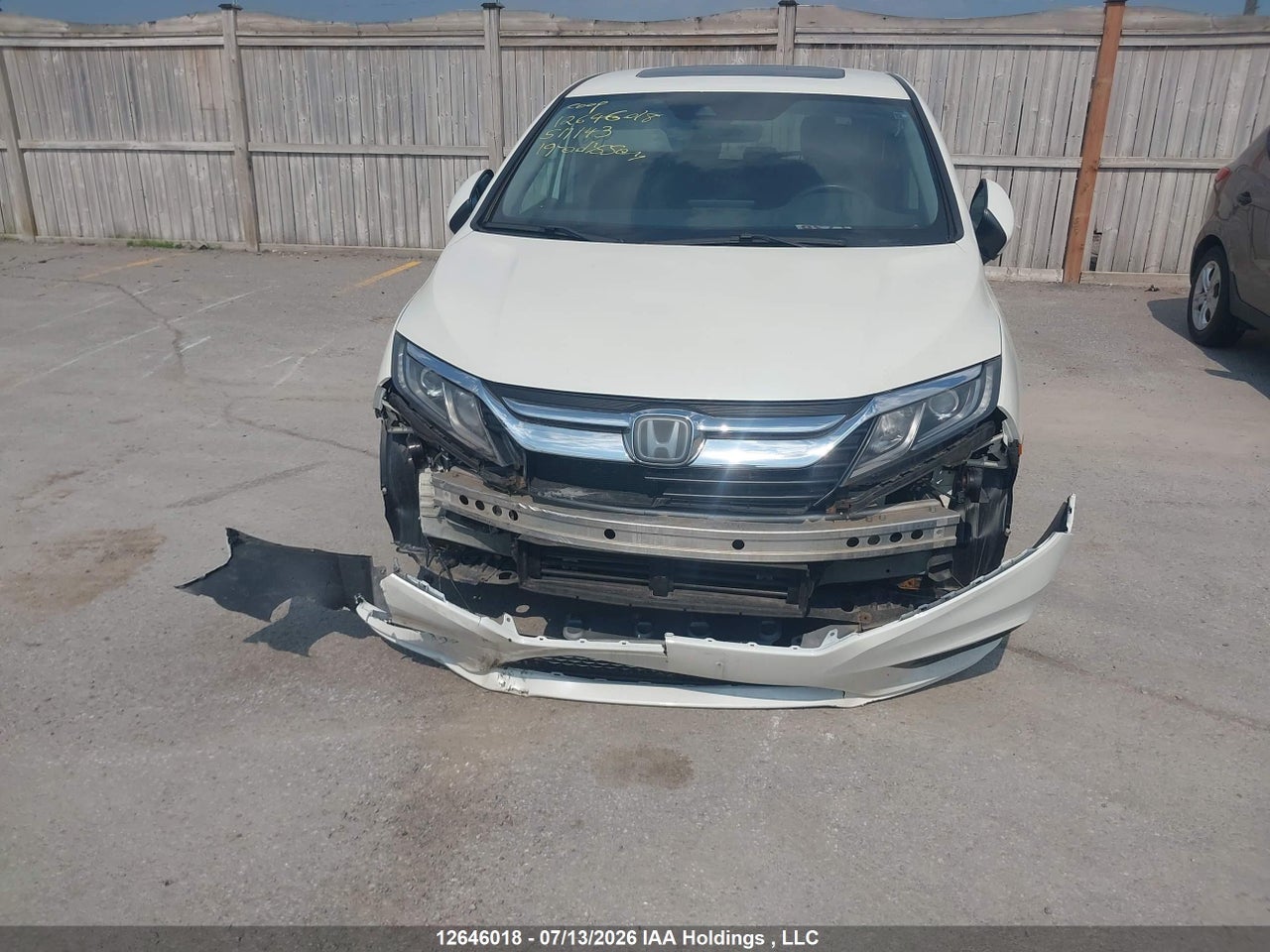 2019 HONDA ODYSSEY EX thumbnail 7