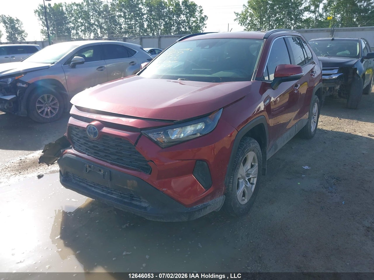 2020 TOYOTA RAV4 HYBRID LE thumbnail 3