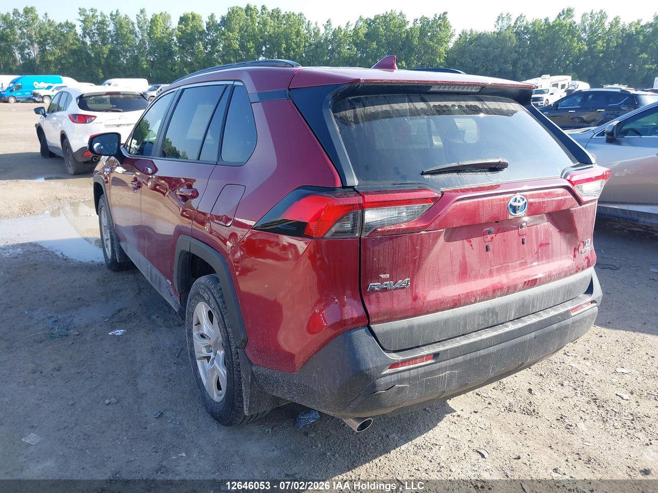 2020 TOYOTA RAV4 HYBRID LE thumbnail 4