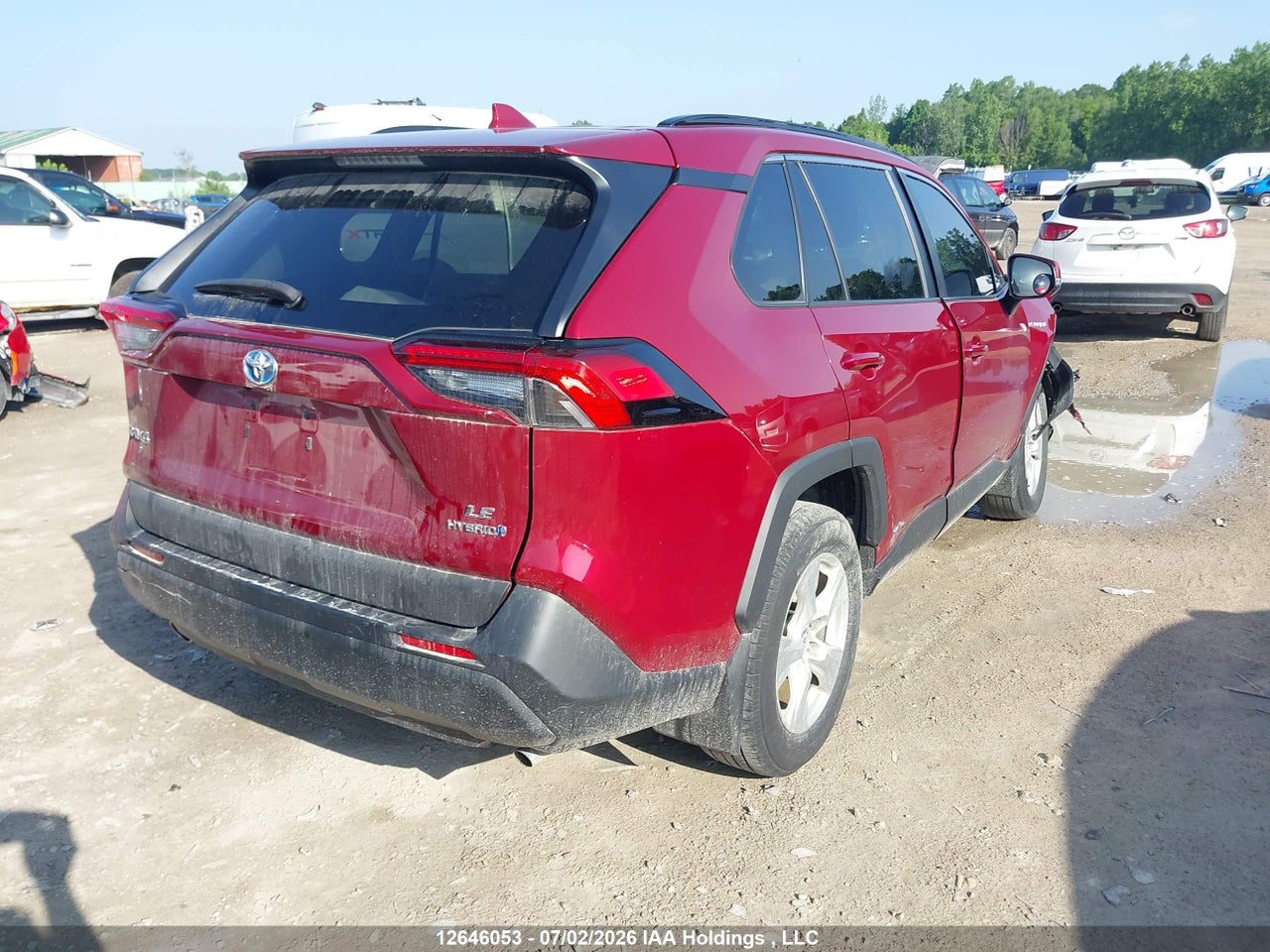 2020 TOYOTA RAV4 HYBRID LE thumbnail 5