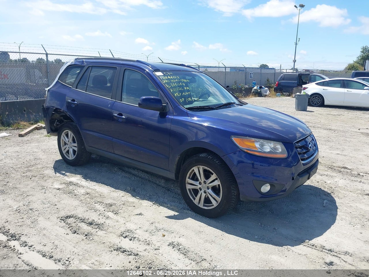 2010 HYUNDAI SANTA FE GLS thumbnail 2