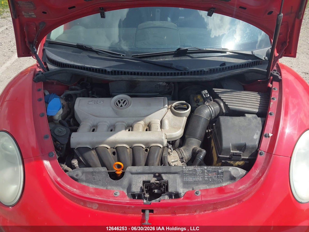 2007 VOLKSWAGEN NEW BEETLE 2.5L LUXURY thumbnail 11