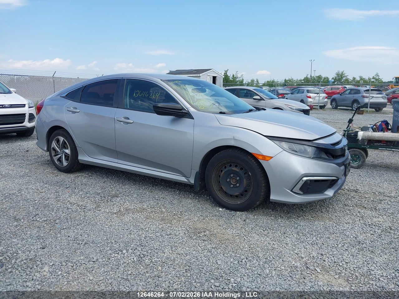 2019 HONDA CIVIC LX thumbnail 2