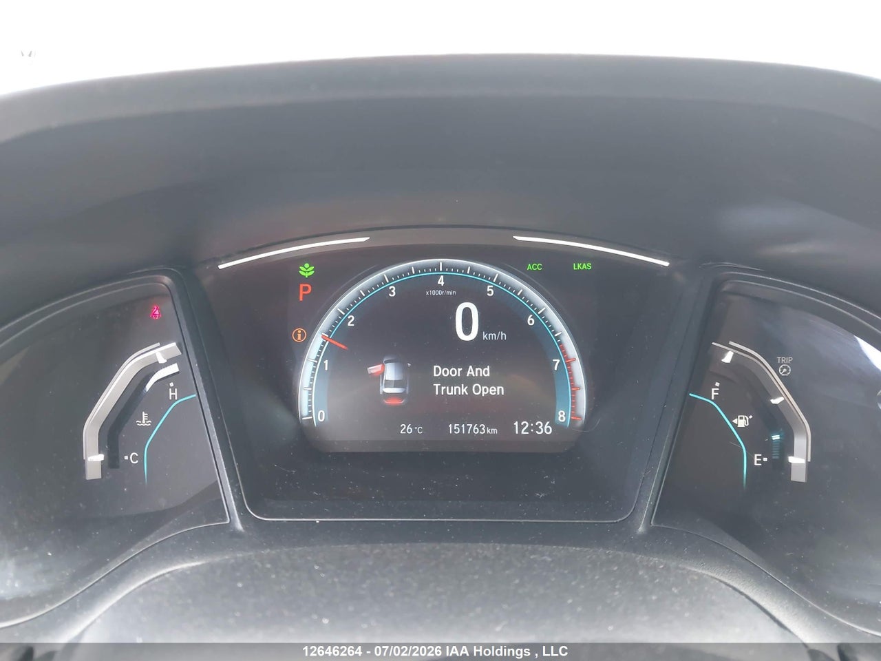 2019 HONDA CIVIC LX thumbnail 8