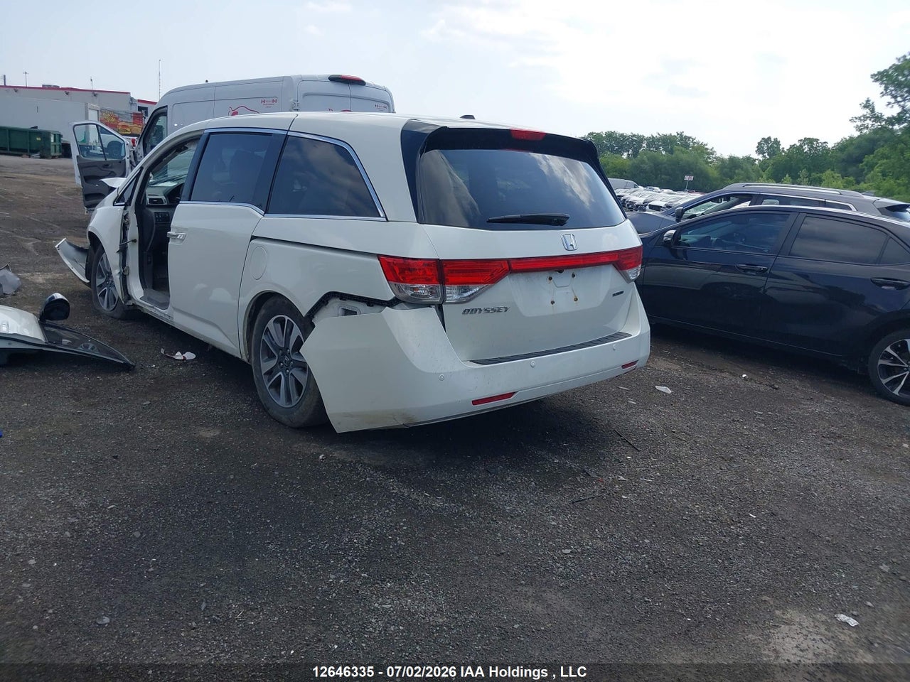 2017 HONDA ODYSSEY TOURING thumbnail 4