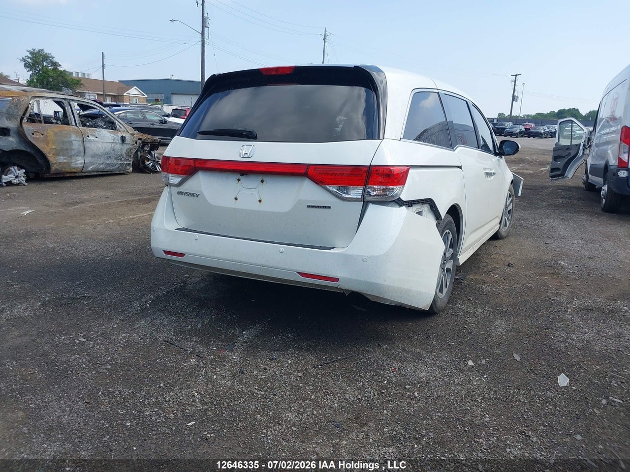 2017 HONDA ODYSSEY TOURING thumbnail 5