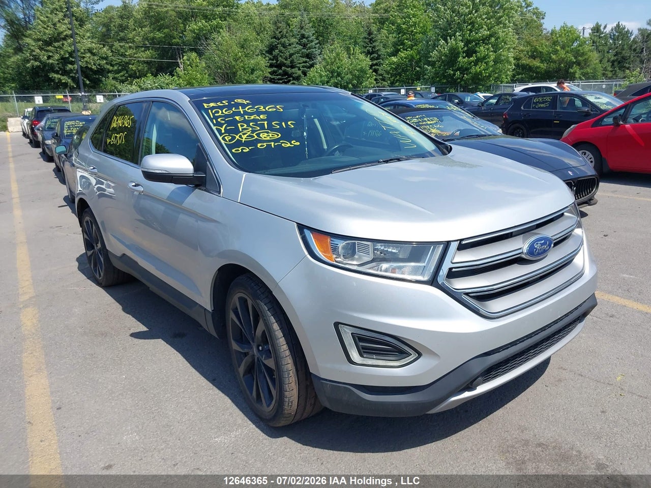 2015 FORD EDGE SE thumbnail 2
