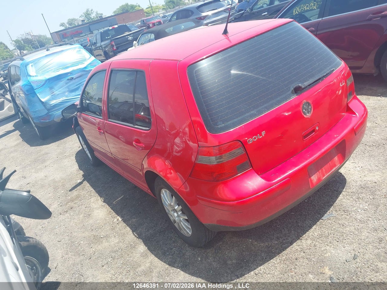 2003 VOLKSWAGEN GOLF CL thumbnail 4
