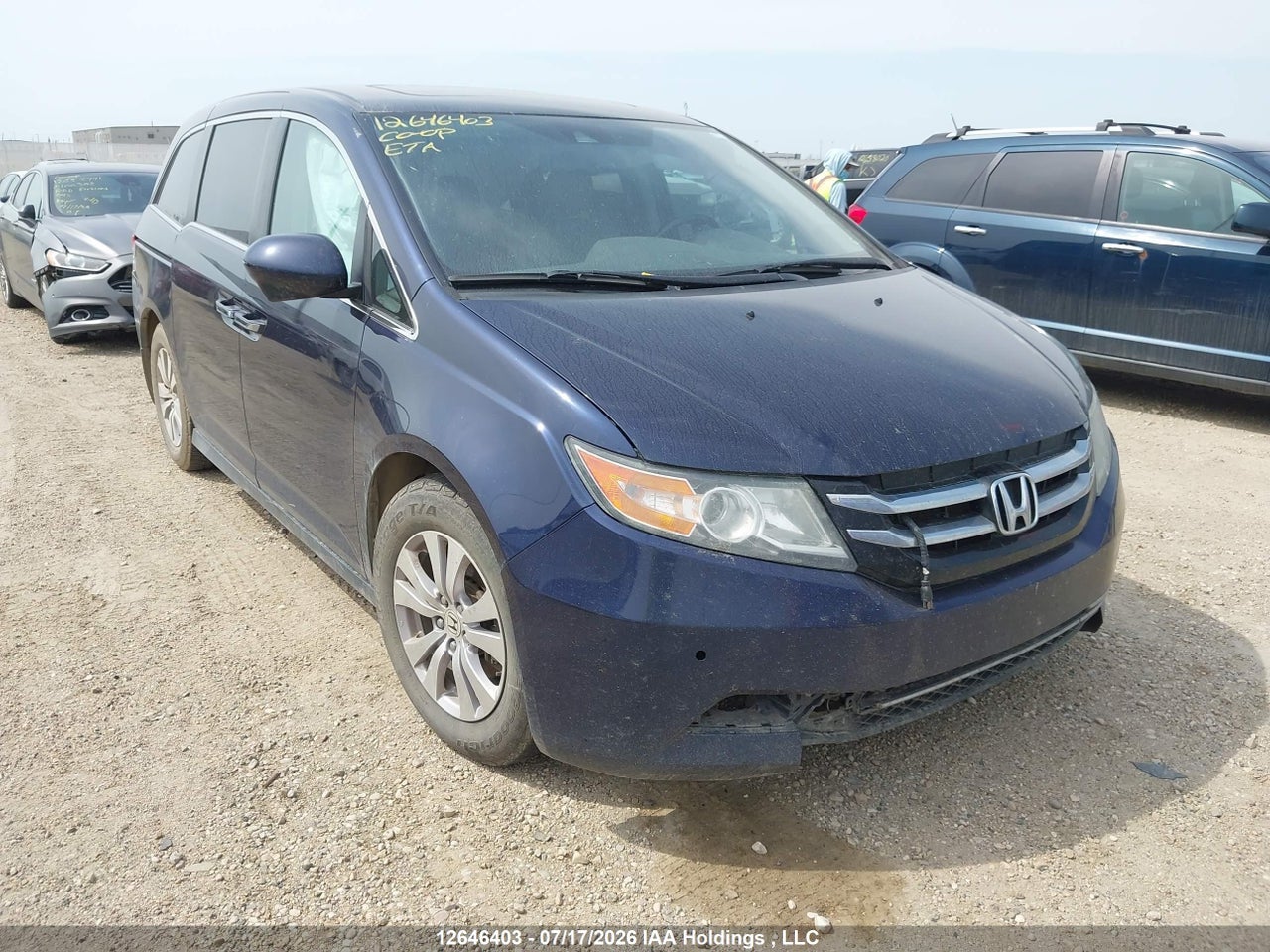 2017 HONDA ODYSSEY EX-L thumbnail 2