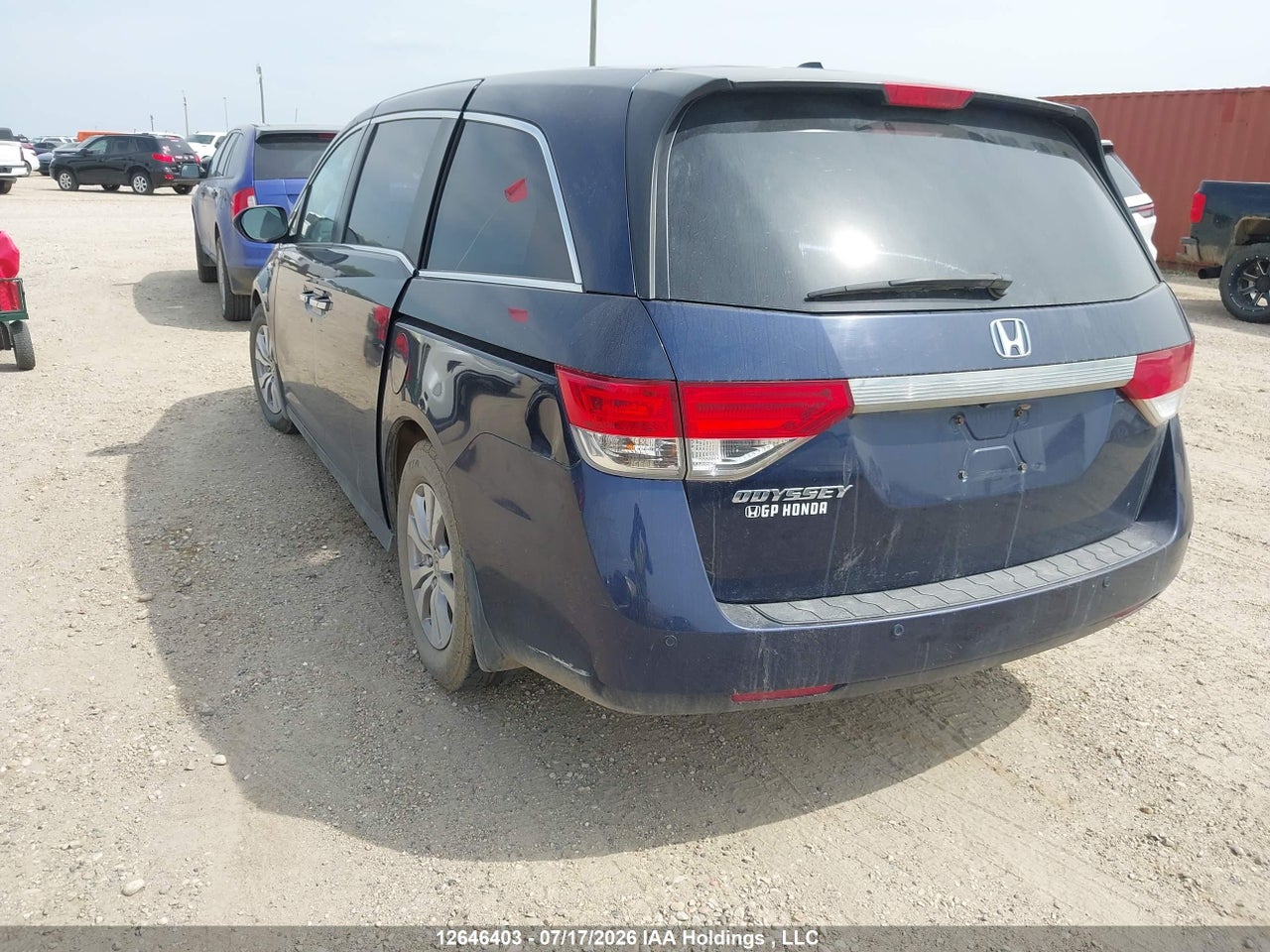 2017 HONDA ODYSSEY EX-L thumbnail 4