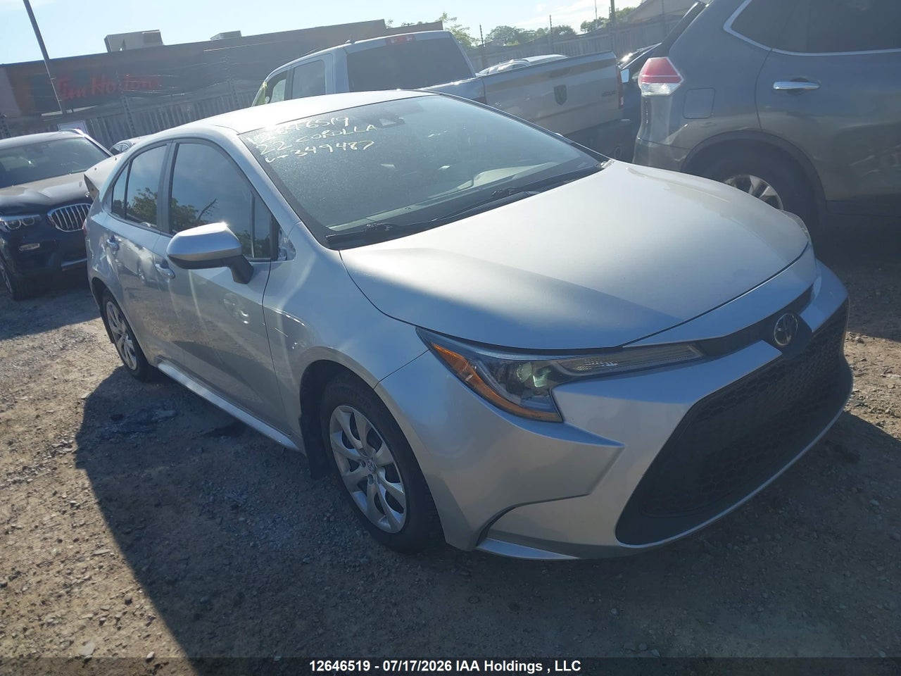 2022 TOYOTA COROLLA LE thumbnail 2