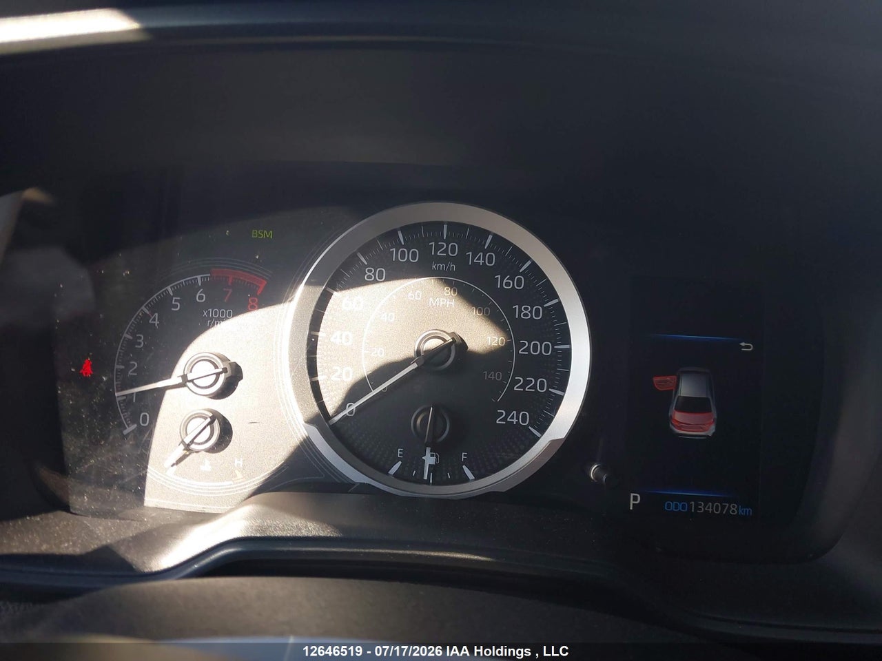 2022 TOYOTA COROLLA LE thumbnail 8