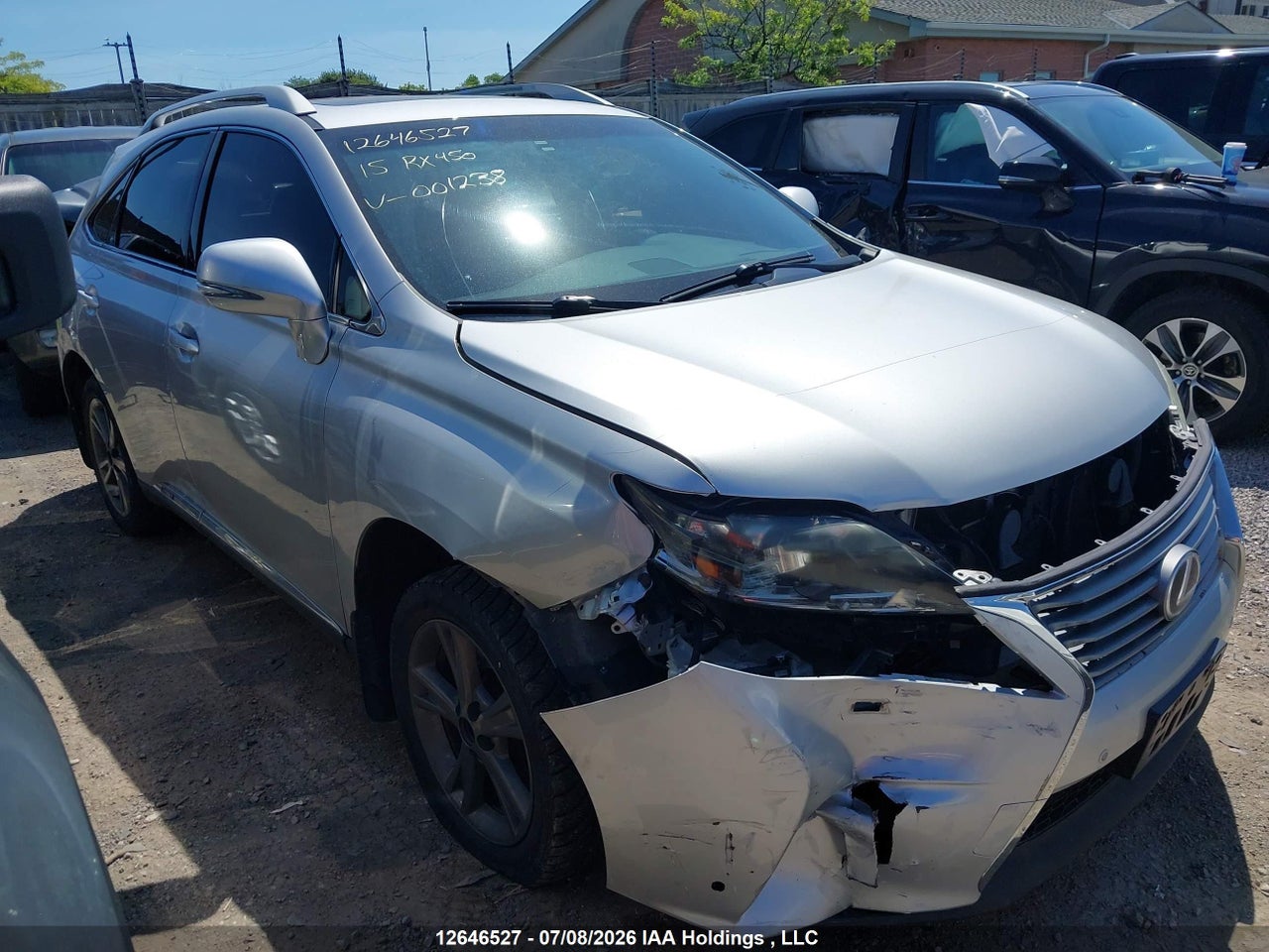 2015 LEXUS RX 450H thumbnail 2
