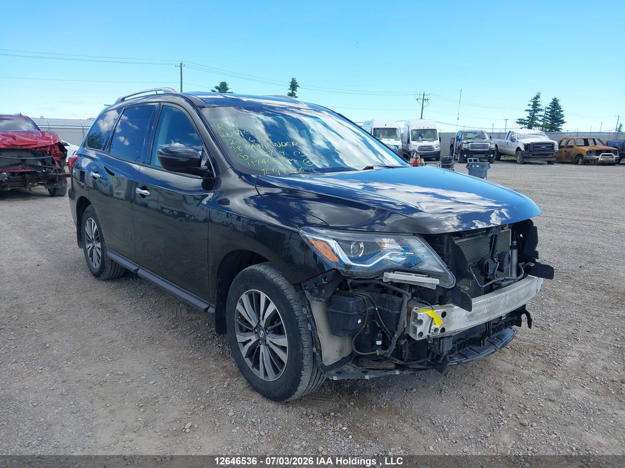 2018 NISSAN PATHFINDER S/SV/SL/PLATINUM thumbnail 2