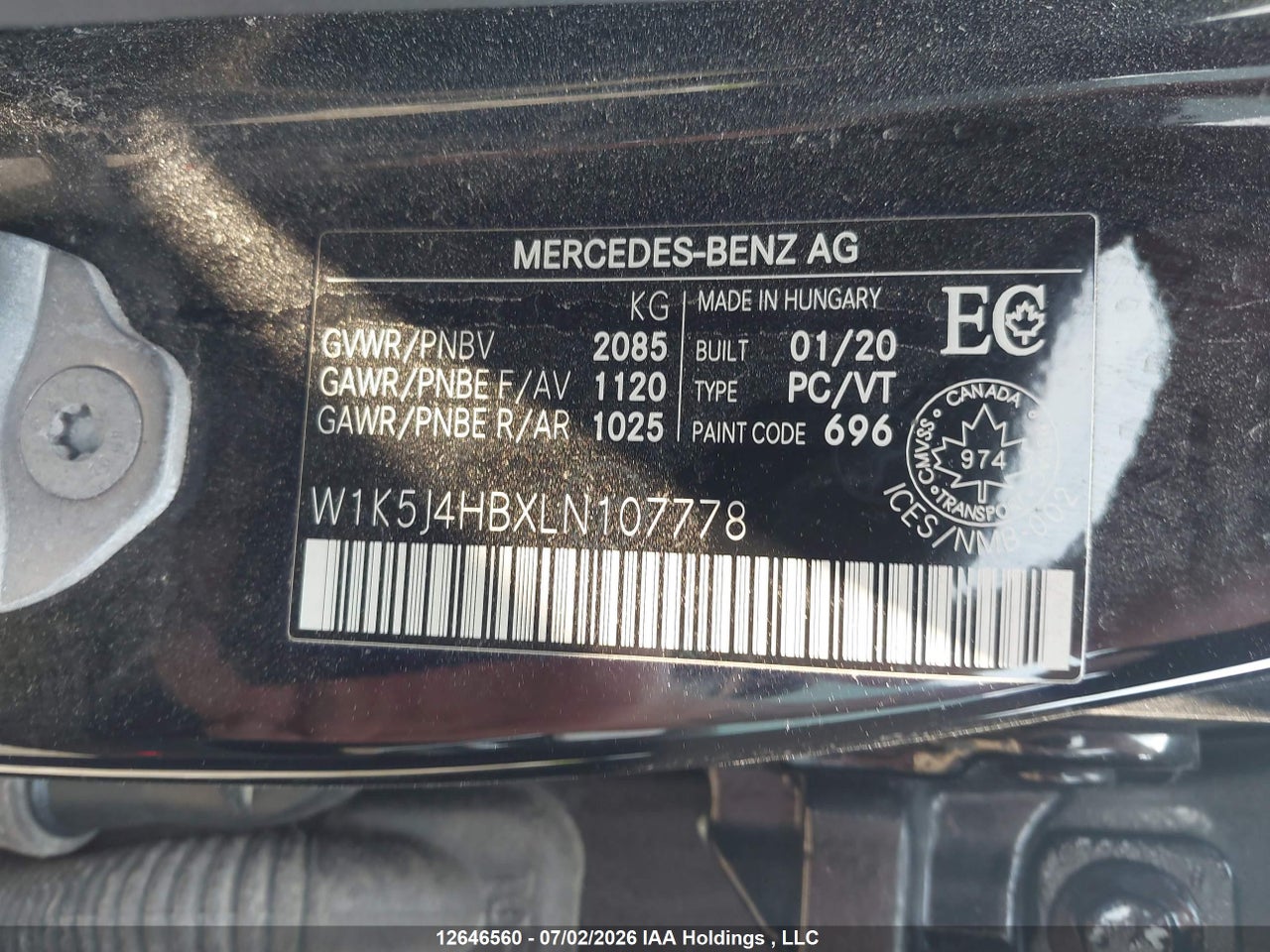 2020 MERCEDES BENZ CLA 250 COUPE 4MATIC thumbnail 10