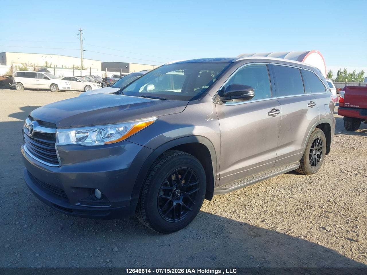 2015 TOYOTA highlander xle thumbnail 3