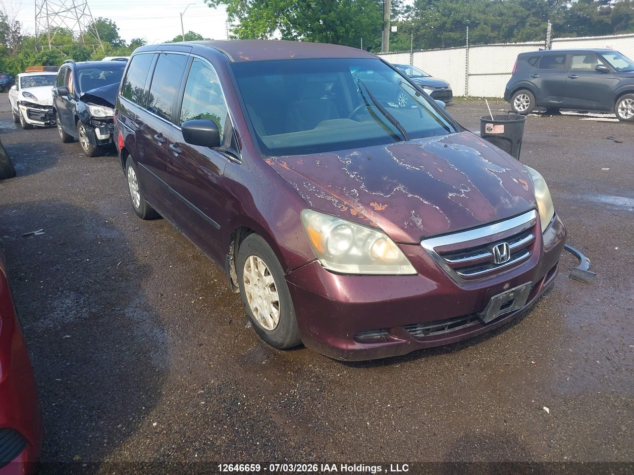 2007 HONDA ODYSSEY LX thumbnail 2