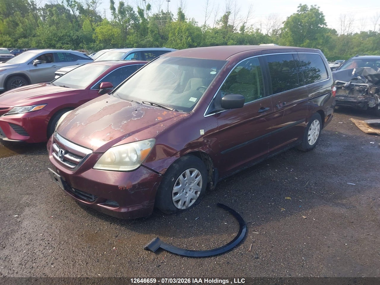 2007 HONDA ODYSSEY LX thumbnail 3