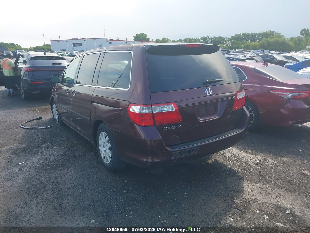2007 HONDA ODYSSEY LX thumbnail 4
