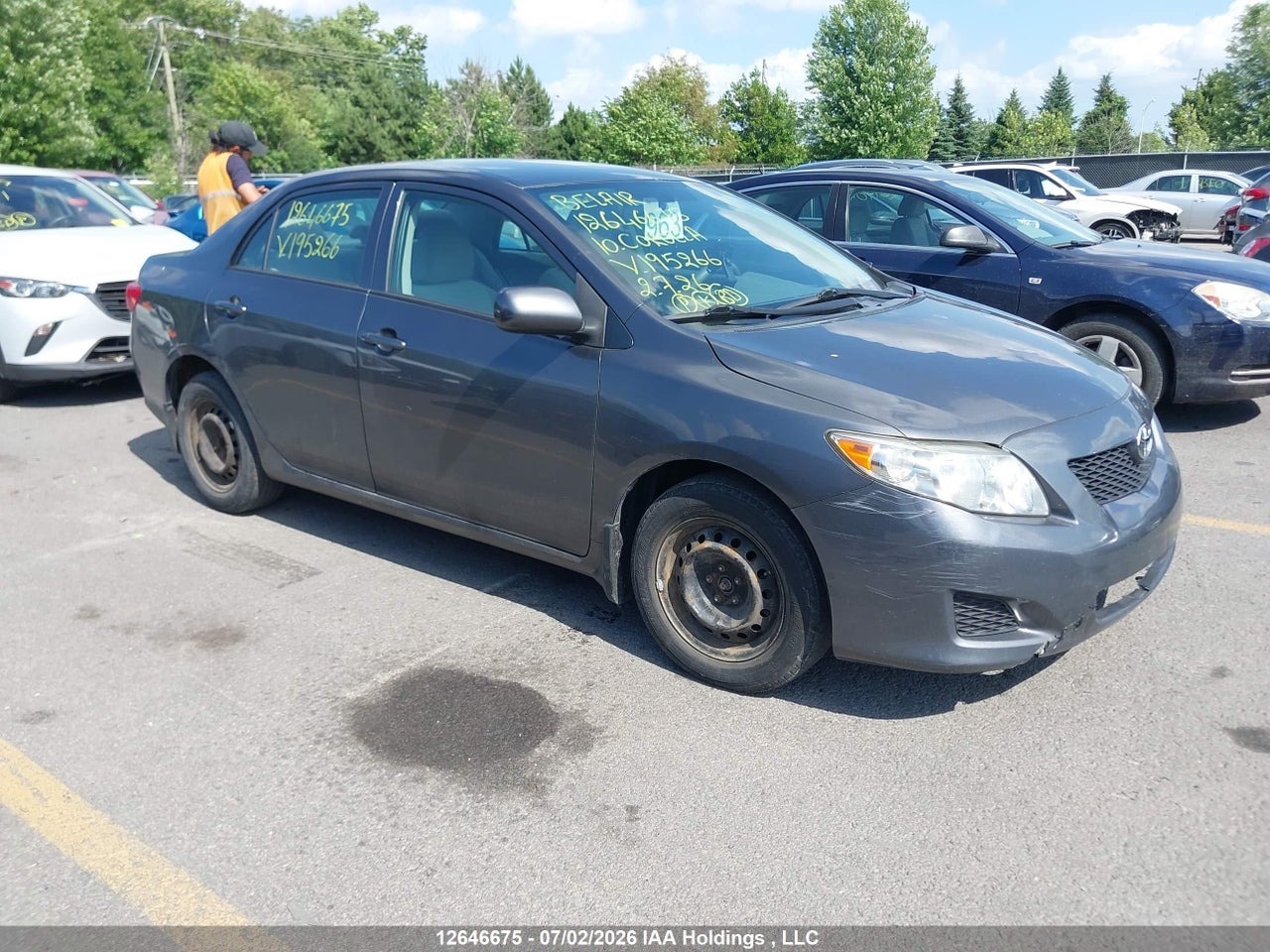 2010 TOYOTA COROLLA thumbnail 2