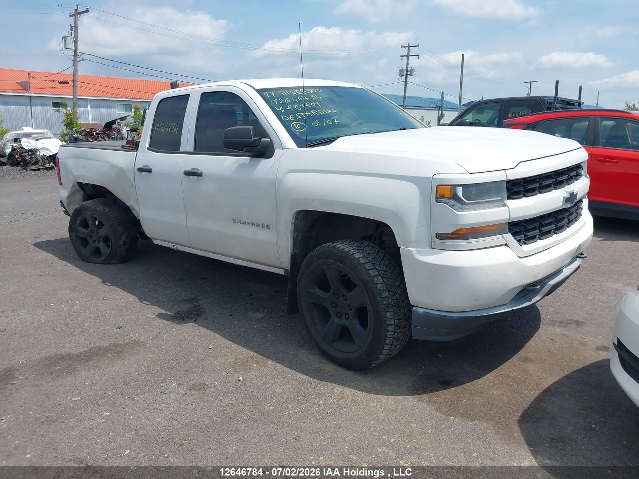 2017 CHEVROLET SILVERADO 1500 CUSTOM thumbnail 2